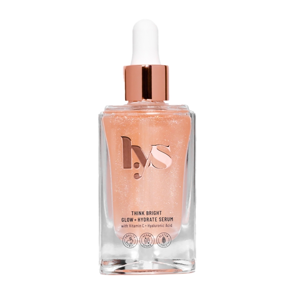 LYS BEAUTY Think Bright Glow + Hydrate Serum with Vitamin C & Hyaluronic Acid
